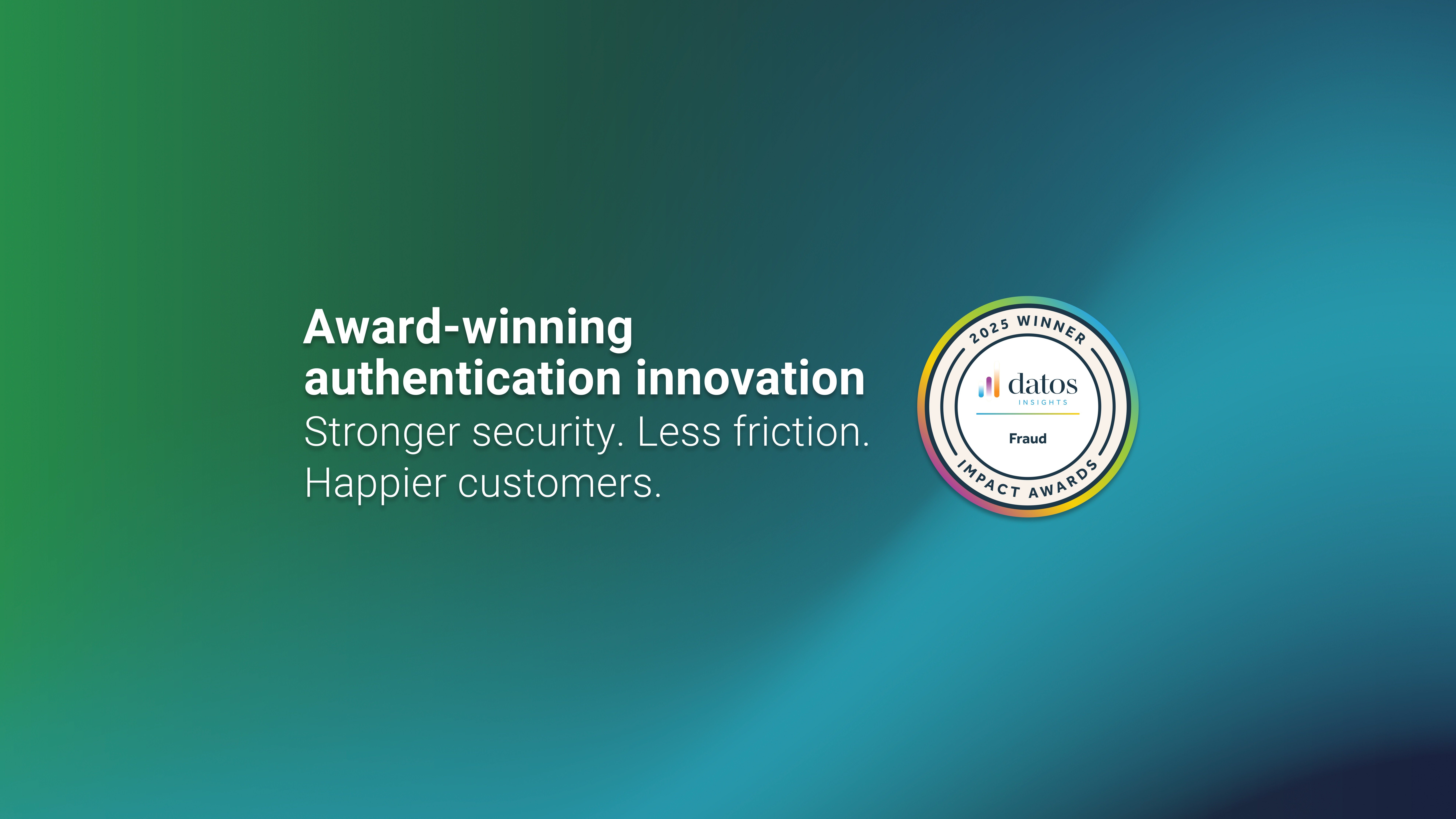 Entersekt named Best Authentication Innovation in Datos Insights Impact Awards